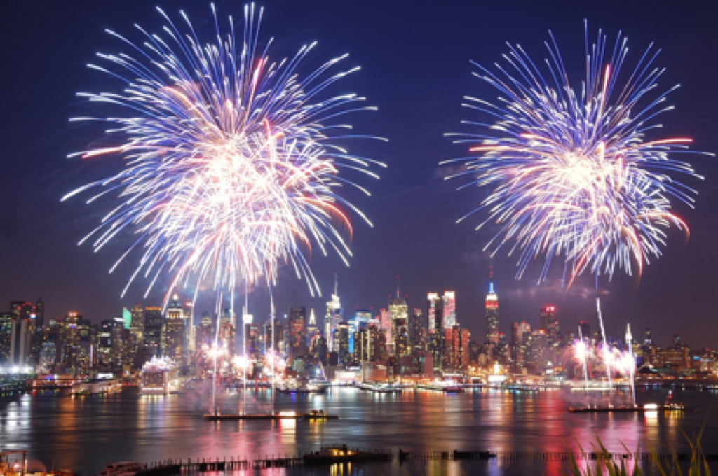 Nice cities to celebrate 4th of July - New York