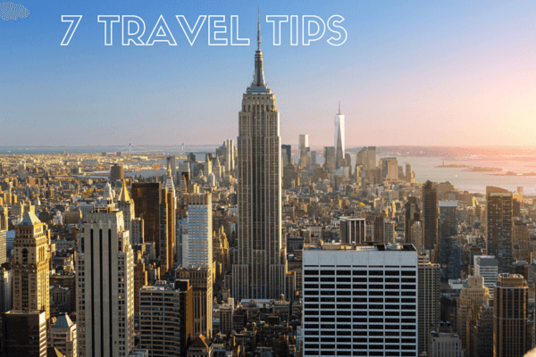 Seven travel tips to ensure a happy and healthy trip