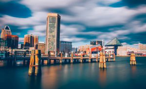 Baltimore's Inner Harbor is famed for its crab fishing.