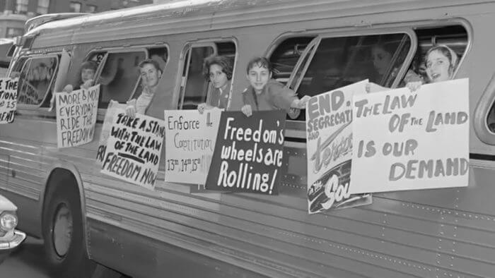 The original Freedom Riders inspired many other movements, like this one in Utah. (Source: KUED Channel 7)